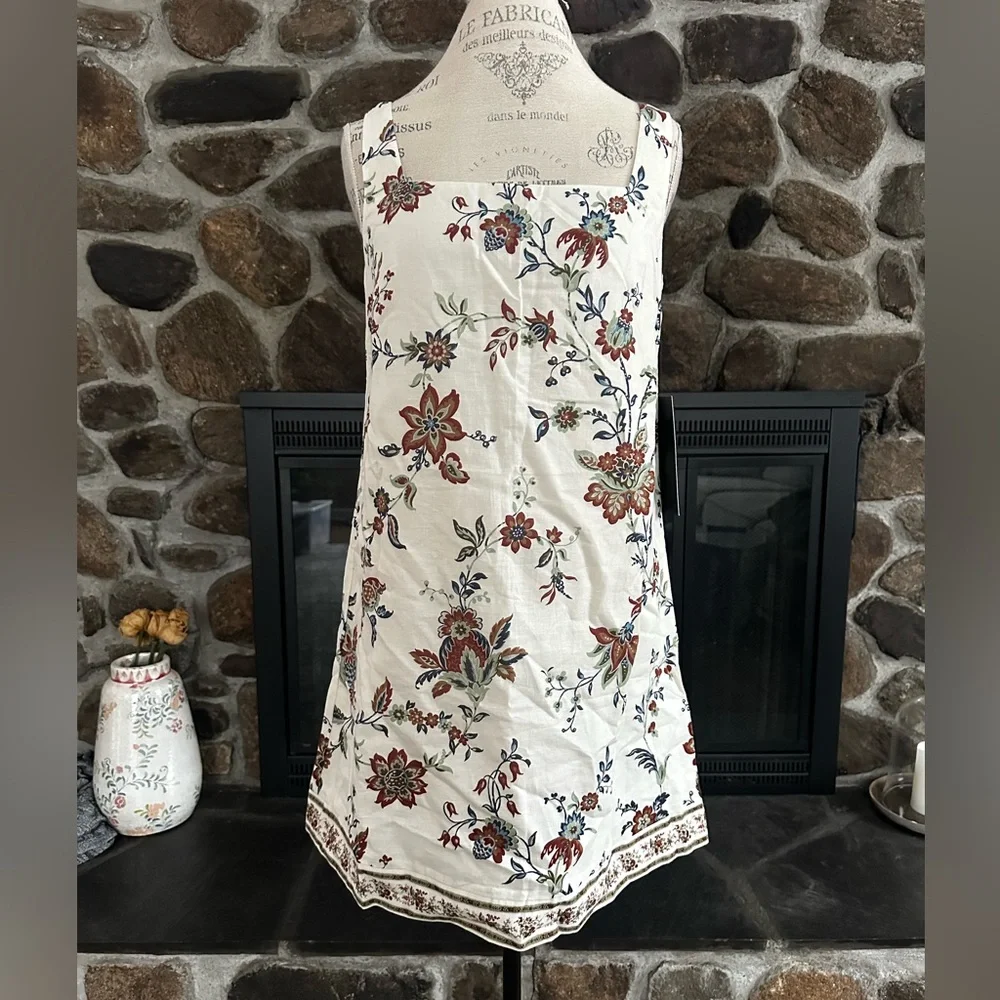 Tuckernuck x Studio McGee Chintz White and Red Dress - Size Small - Picture 4 of 11